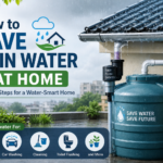 How to Save Rain Water at Home